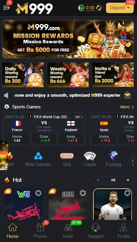 m999 game banner image