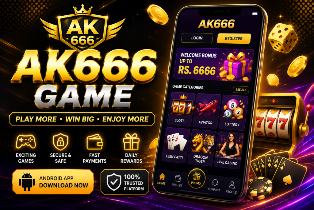 ak666 game banner image